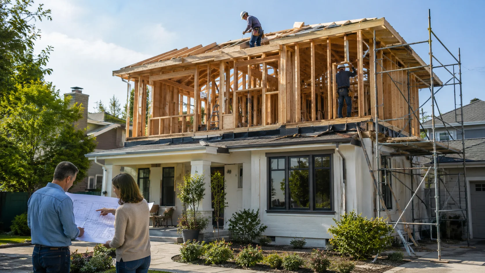 Adding a Second Floor to a House